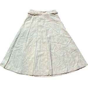 VINTAGE rainbow speck skirt, small